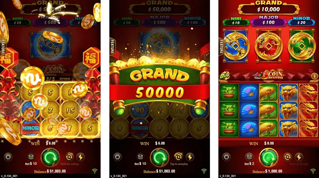 3 Coins Odds96App Bonus